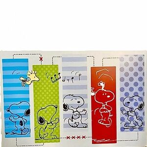 Lambs and Ivy snoopy picture Hip-hop Snoopy Wood picture wall decor baby room